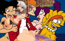 Famous cartoons having sex