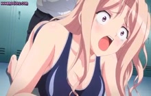 Busty hentai chick gets fucked doggy style